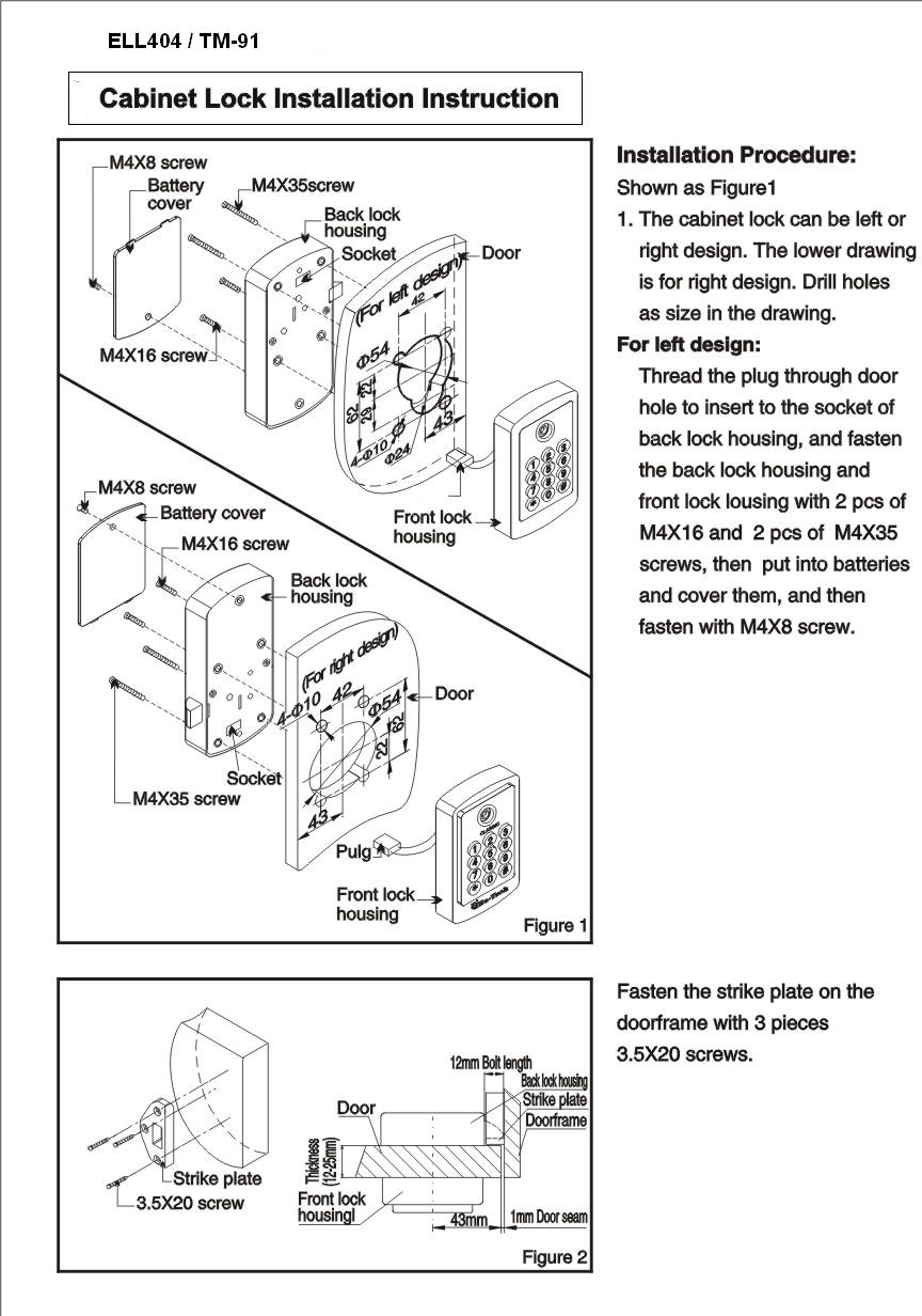 11. Installation and Documentation : Keyless Entry Locks ... monaco dynasty wiring diagram 